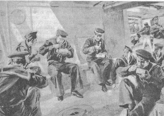 На броненосце “Пересвет