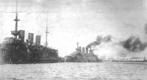 На броненосце “Пересвет