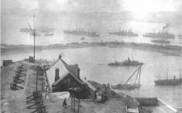 На броненосце “Пересвет