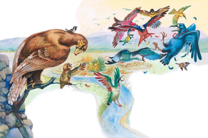 Сказки русских писателей (с илл.) - crow_02.jpg