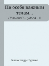  Сурков Александр - По особо важным телам (СИ)