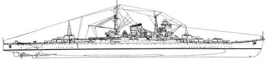 Японские тяжелые крейсера. Том 1. История создания, описание конструкции, предвоенные модернизации. - img_105.jpg