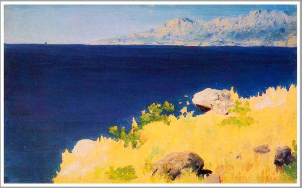 Сине-жёлтое настроение. Украинский флаг на картинах великих художников (СИ) - _30.jpg