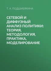  Подшибякина Татьяна - Сетевой и диффузный анализ политики: теория, методология, практика, моделирование