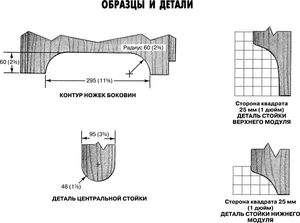 Мебель для дома своими руками. Приемы работы и подробные чертежи - i_041.jpg