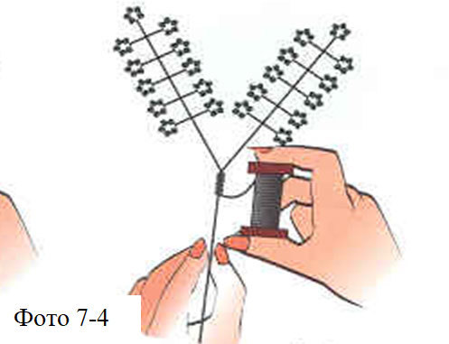 Деревья и полевые цветы из бисера - _11.jpg