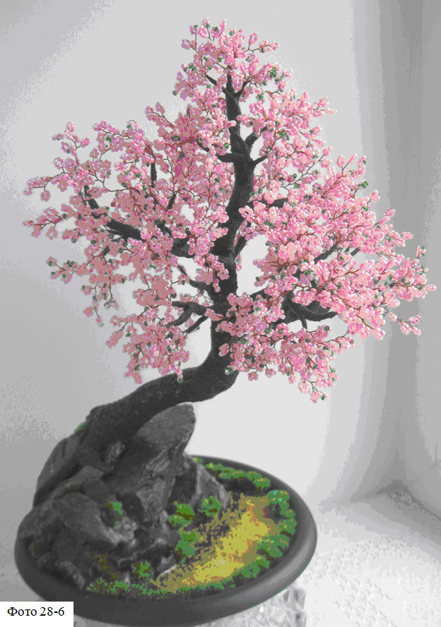 Деревья и полевые цветы из бисера - _63.jpg