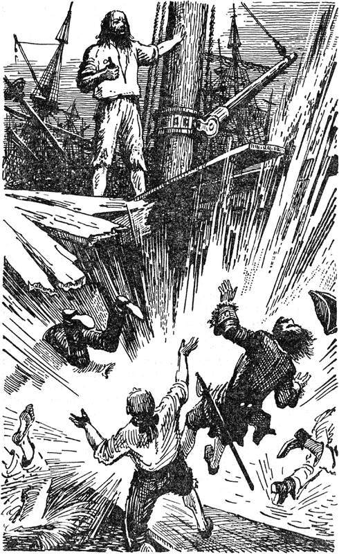 Человек-амфибия. Голова профессора Доуэля. Остров погибших кораблей<br />(Научно-фантастические романы) - i_043.jpg