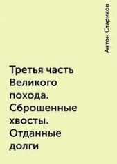  Стариков Антон - Третья часть Великого похода. Сброшенные хвосты. Отданные долги (СИ)