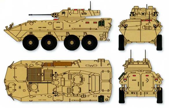 Боевые машины мира, 2014 № 24 Боевая бронированная машина lav-25 - pic_5.jpg