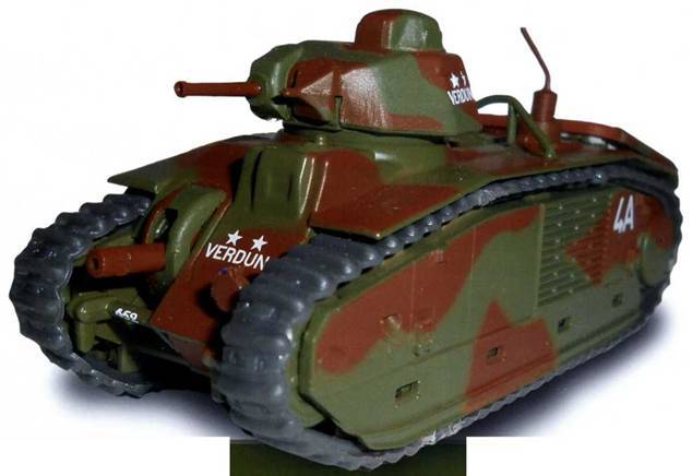 Боевые машины мира, 2014 № 26 Тяжелый танк B1bis - pic_1.jpg