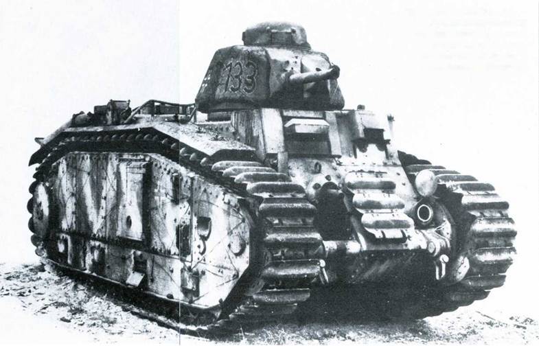 Боевые машины мира, 2014 № 26 Тяжелый танк B1bis - pic_6.jpg