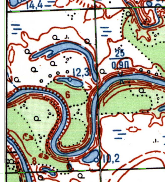 От бумажной карты к ГИС. Опыт векторизации топографических карт в среде Spotlight - img_5