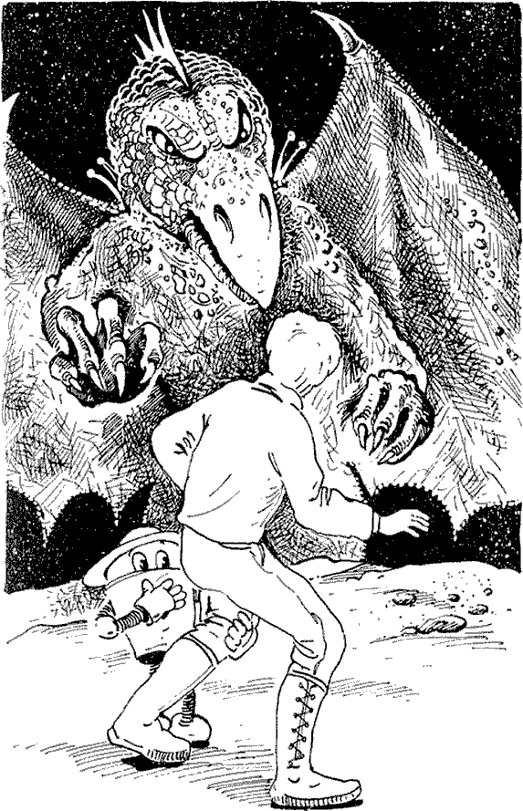 Норби и Старейшая Драконица. Норби и придворный шут - pict_011.png