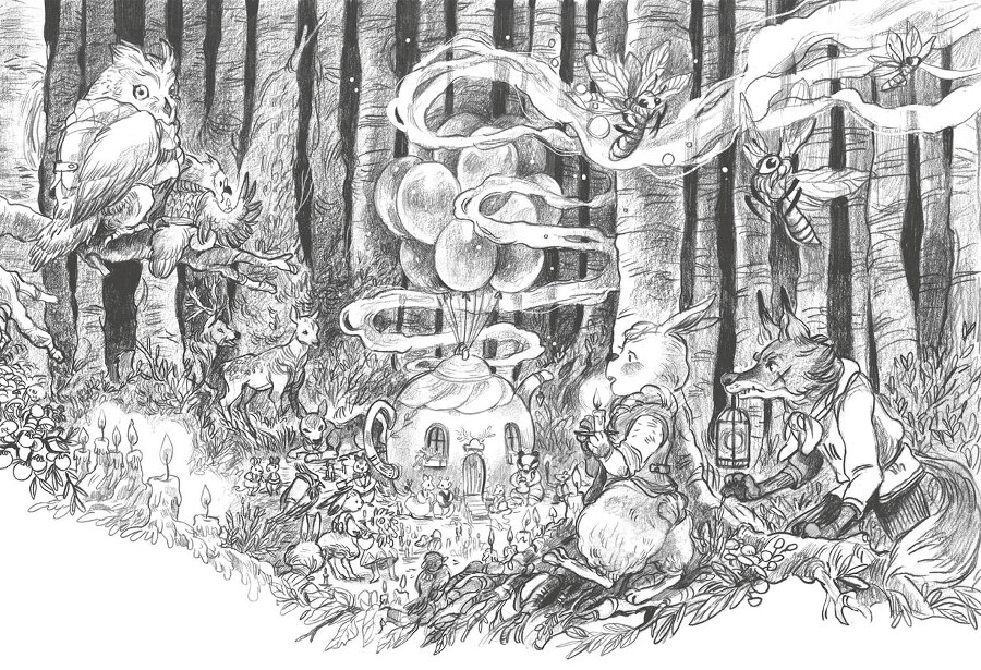 Лес Вверх Тормашками. Уютные сказки со вкусом чая - i_006.jpg