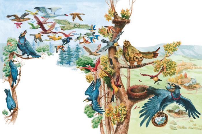 Сказки русских писателей - crow_01.jpg