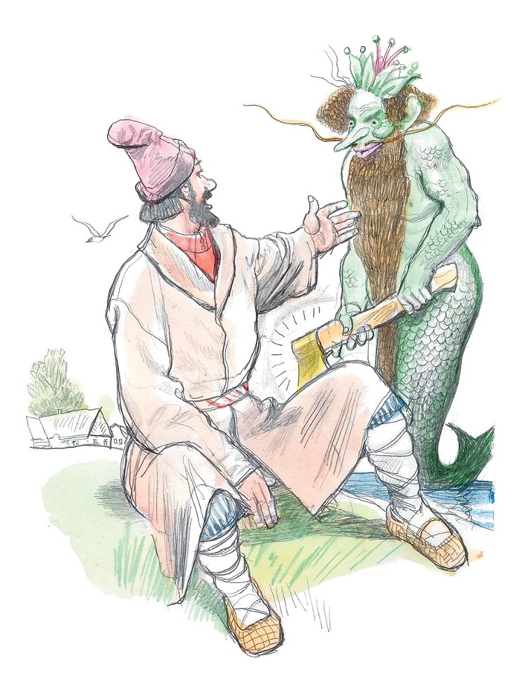 Три медведя. Сказки, басни, были (сборник) - i_011.jpg