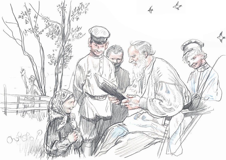 Три медведя. Сказки, басни, были (сборник) - i_036.jpg