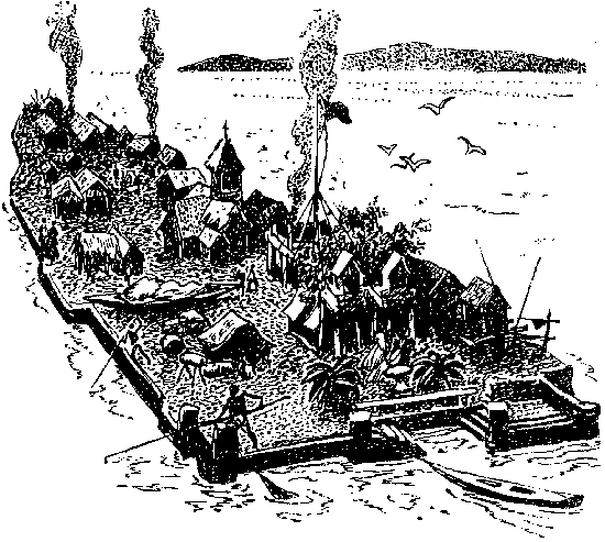 Жангада. Кораблекрушение 